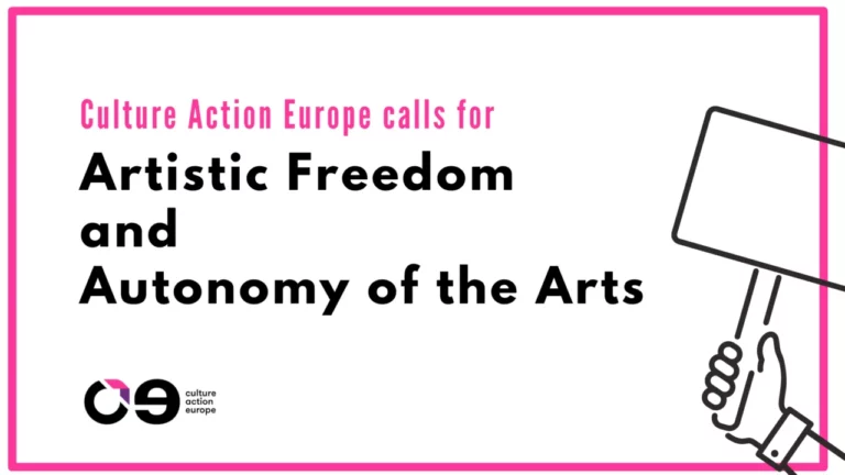 ARC co-signs statement calling for Artistic Freedom and Autonomy of the Arts